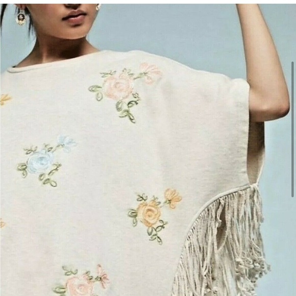 BUNDLE of 2 Boho Tops: Anthropologie & Lucky Brand | Women's Fashion Blouses - Picture 2 of 8